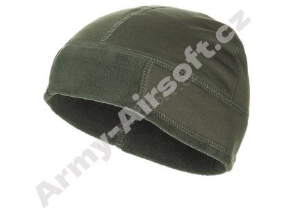 Fleece čepice Zelená - MFH  Maskáče