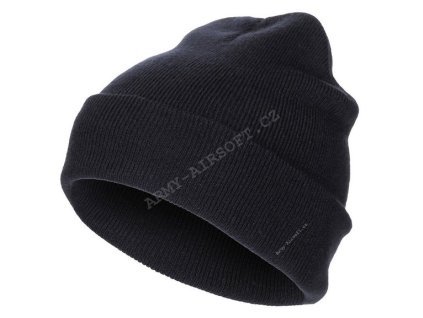 Čepice jemně pletená MODRÁ - MFH  Maskáče