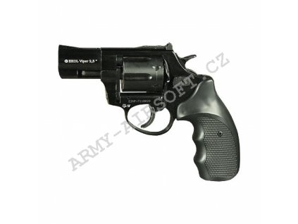 Plynový revolver Ekol Viper 2,5' černý cal.9mm