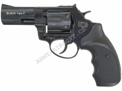 Plynový revolver Ekol Viper 3' černý cal.9mm