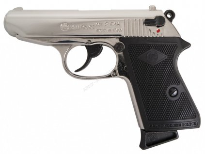 Plynová pistole Bruni New Police chrom cal.9mm - Bruni