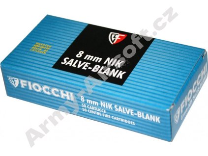 Startovací náboje 8mm pistole 50ks Fiocchi