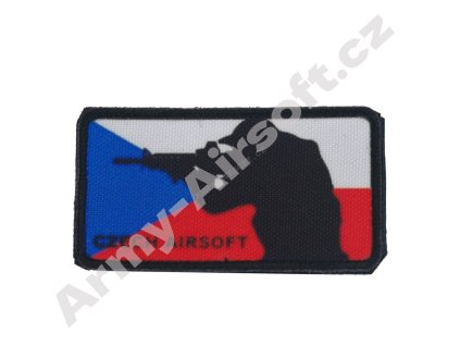 Nášivka Czech Airsoft - black  Army shop