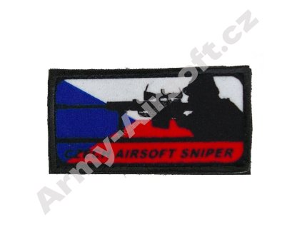 Nášivka Czech Airsoft Sniper  Army shop