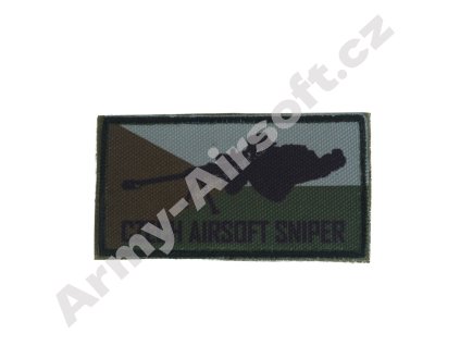 Nášivka CZECH AIRSOFT SNIPER kamufláž  Army shop