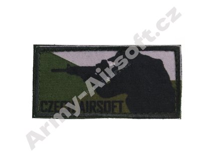 Nášivka CZECH AIRSOFT kamuflažní  Army shop