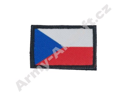 Nášivka Česká vlaječka malá  Army shop