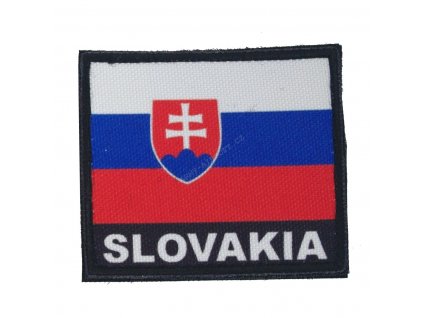 Nášivka vlajka SK bojová 7x6 barevná