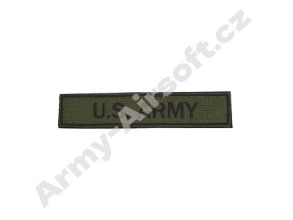 Nášivka Jmenovka oliv U.S.ARMY  Army shop