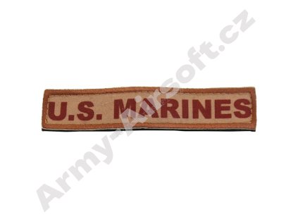Nášivka Jmenovka coyote U.S.MARINES  Army shop