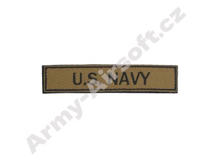 Nášivka Jmenovka coyote U.S.NAVY  Army shop