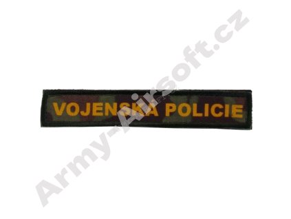 Nášivka Jmenovka vz95 VOJENSKÁ POLICIE  Army shop