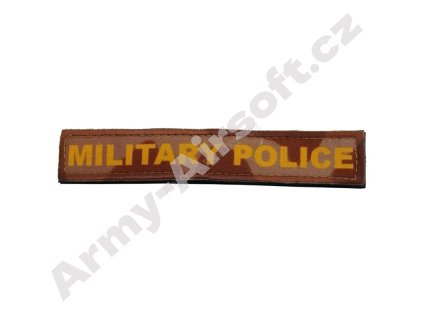 Nášivka Jmenovka vz95 pouštní MILITARY POLICE  Army shop
