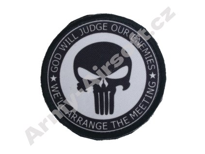 Nášivka Logo punisher new  Army shop