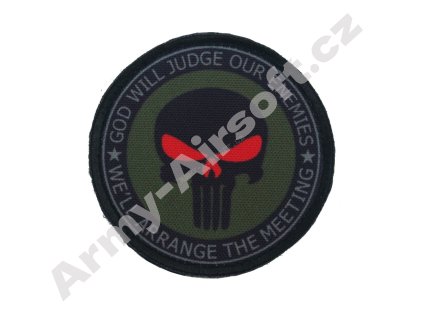 Nášivka PUNISHER velký  Army shop