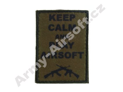 Nášivka KCPA se zbraněmi  Army shop