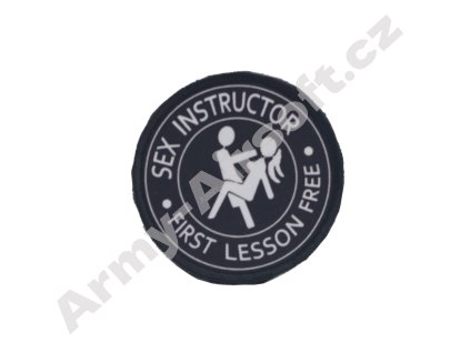 Nášivka sex instructor  Army shop