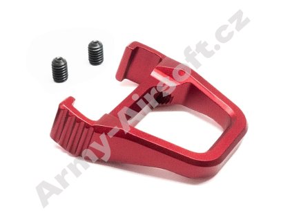 Airsoft CNC hliníkový natahovací kroužek pro AAP01 - ČERVENÝ - Action Army  Airsoft