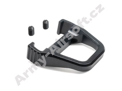 Airsoft CNC hliníkový natahovací kroužek pro AAP01 - ČERNÝ - Action Army  Airsoft