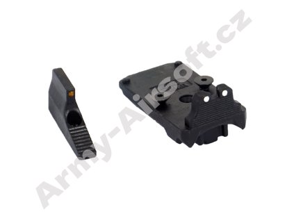 Airsoft AAP01 ocelová montáž pro RMR a přední mířidlo - Action Army  Airsoft