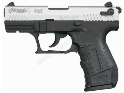Plynová pistole Walther P22 bicolor cal.9mm