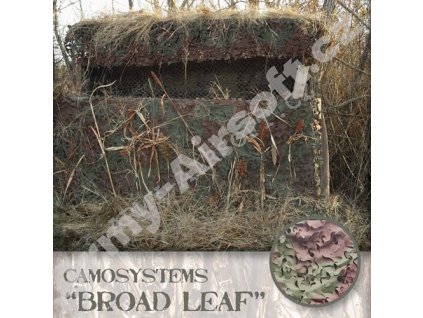 Síť maskovací BASIC LIGHT BROADLEAF vel.1,4x4,6m  Airsoft