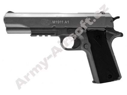 Airsoft zbraň COLT 1911 Silver - Cyber Gun Airsoft