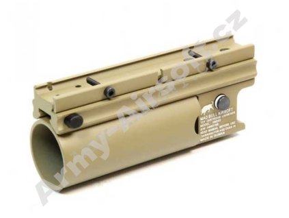 Granátomet univerzální AK (XM203) Short TAN Mad Bull  Airsoft