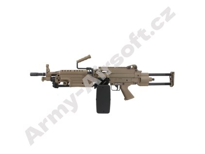 Airsoftový kulomet M249 PARA TAN - CYBG  Airsoft