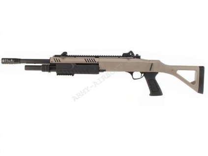 Brokovnice FABARM STF12 18'' - TAN - BO Manufacture  Airsoft