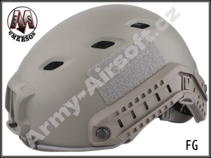 Replika balistické helmy FAST s montážemi - foliage EMERSON  Army shop
