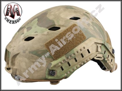 Replika balistické helmy FAST s montážemi - ATACS-FG EMERSON  Army shop