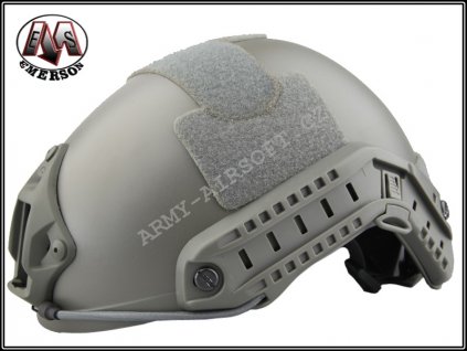 Replika balistické helmy MH s montážemi - Foliage EMERSON  Army shop