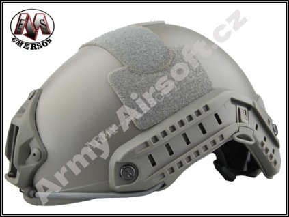 Replika balistické helmy MH s montážemi - Foliage EMERSON  Army shop