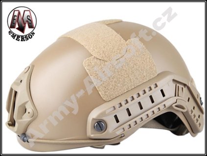 Replika balistické helmy MH s montážemi - Coyote EMERSON  Army shop