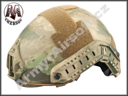 Replika balistické helmy MH s montážemi - ATACS-FG EMERSON  Army shop