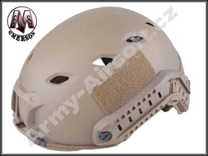 Replika balistické helmy FAST s montážemi - Snake EMERSON  Army shop