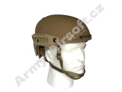 Taktická helma CP PÍSKOVÁ - FMA  Army shop