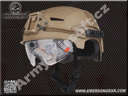 Replika helmy s montážemi EXF - DE - EMERSON  Army shop