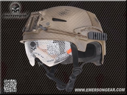 Replika helmy s montážemi EXF - Snake - EMERSON  Army shop