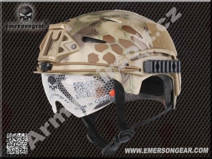 Replika helmy s montážemi EXF - Kryptek Highlander - EMERSON  Army shop