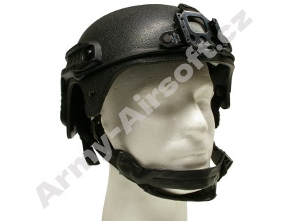 Taktická helma IBH Černá - ACM  Army shop
