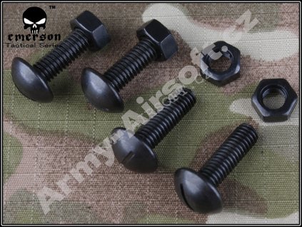 Šrouby pro helmu MICH 4 kusy - EMERSON  Army shop