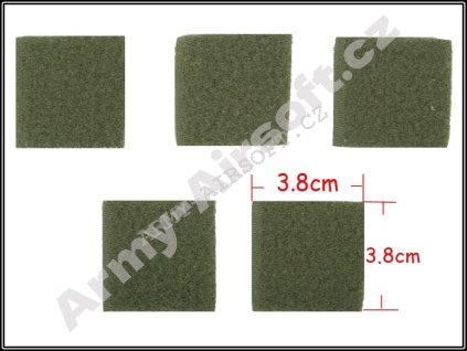 Sestava suchých zipů na helmu mod.2 - Olive ACM  Army shop