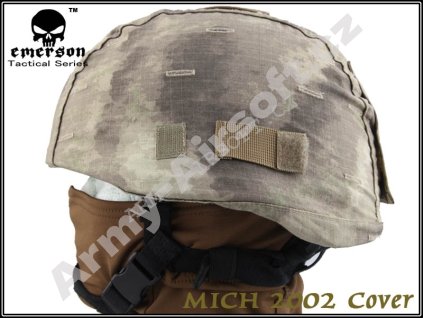 Potah na helmu MICH 2002 A-TACS - EMERSON  Army shop