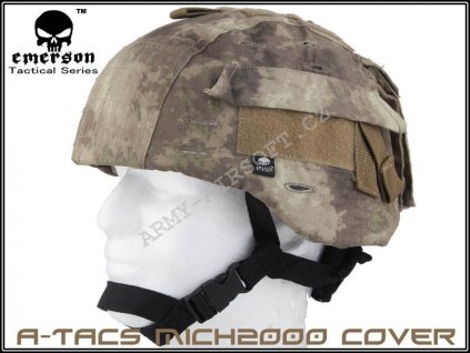 Potah na helmu MICH 2000 A-TACS - EMERSON  Army shop