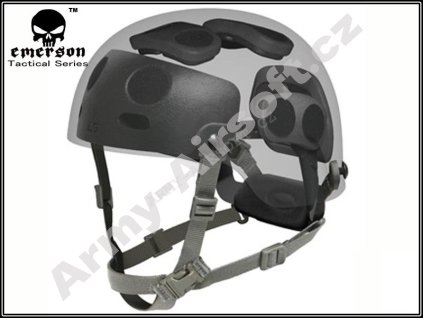 Náhradní řemení a polstrování do helmy - Emerson  Army shop