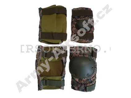 Chrániče kolen a loktů - DIGITALWOODLAND/MARPAT  Army shop