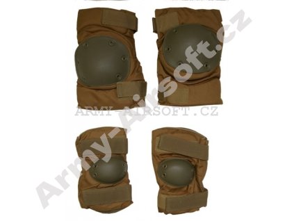 Chrániče kolen a loktů - coyote  Army shop