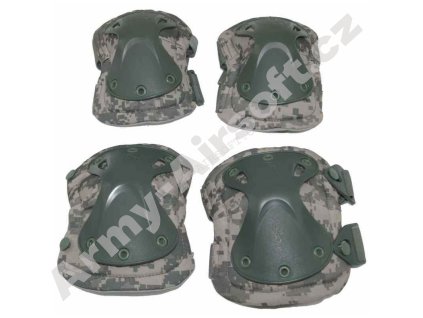 Nákoleníky set Digital  Army shop